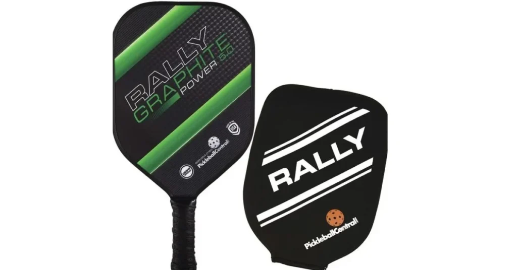 Pickleball paddle with thin grip - Rally Graphite power 5.0