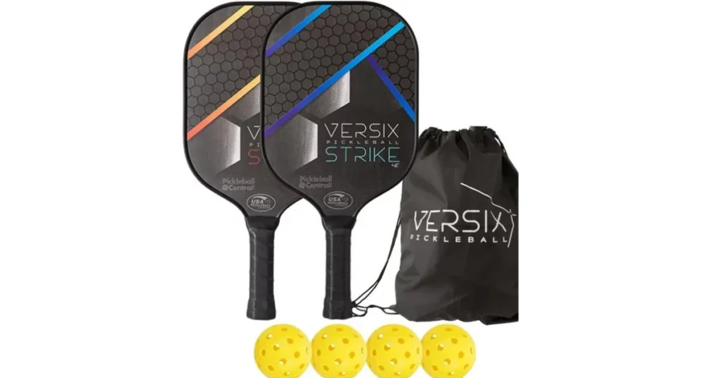 Small grip pickleball paddle for new players